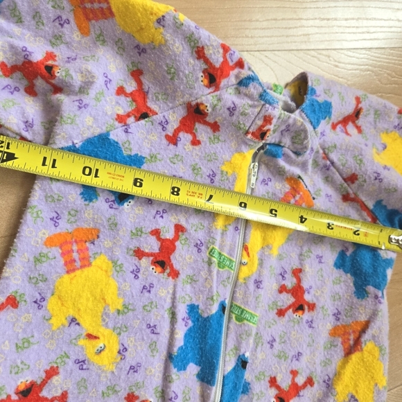 Vintage Y2K early 2000s handmade Sesame Street baby toddler nightgown dress - Picture 4 of 8